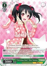 "Christmas Date" Nico Yazawa - Love Live! DX Vol.2 - Weiss Schwarz card