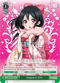 Happiest Girl - Love Live! DX Vol.2 - Weiss Schwarz card