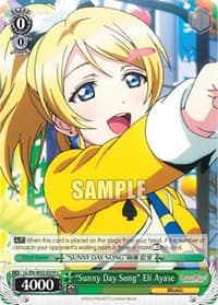"Sunny Day Song" Eli Ayase - Love Live! DX Vol.2 - Weiss Schwarz card