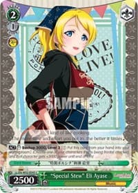 "Special Stew" Eli Ayase - Love Live! DX Vol.2 - Weiss Schwarz card