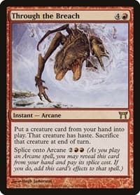 Through the Breach - Champions of Kamigawa - Magic: The Gathering card