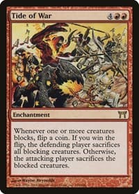 Tide of War - Champions of Kamigawa - Magic: The Gathering card