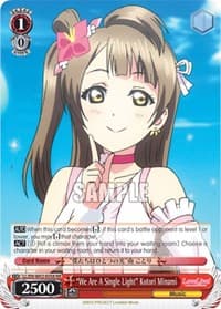 "We Are A Single Light" Kotori Minami - Love Live! DX Vol.2 - Weiss Schwarz card
