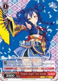 "Angelic Angel" Umi Sonoda - Love Live! DX Vol.2 - Weiss Schwarz card