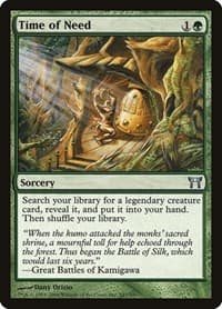 Time of Need - Champions of Kamigawa - Magic: The Gathering card