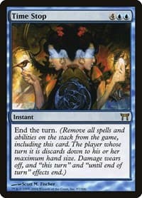 Time Stop - Champions of Kamigawa - Magic: The Gathering card