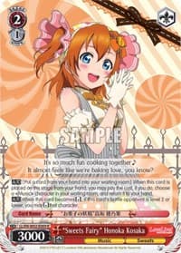 "Sweets Fairy" Honoka Kosaka - Love Live! DX Vol.2 - Weiss Schwarz card