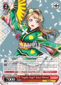 "Angelic Angel" Kotori Minami - Love Live! DX Vol.2 - Weiss Schwarz card