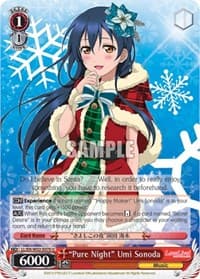 "Pure Night" Umi Sonoda - Love Live! DX Vol.2 - Weiss Schwarz card