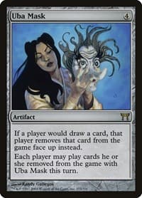 Uba Mask - Champions of Kamigawa - Magic: The Gathering card
