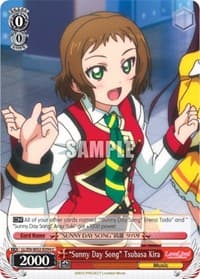 "Sunny Day Song" Tsubasa Kira - Love Live! DX Vol.2 - Weiss Schwarz card