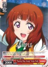 "Sunny Day Song" Anju Yuki - Love Live! DX Vol.2 - Weiss Schwarz card