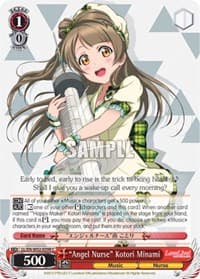 "Angel Nurse" Kotori Minami - Love Live! DX Vol.2 - Weiss Schwarz card