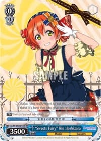 "Sweets Fairy" Rin Hoshizora (SR) - Love Live! DX Vol.2 - Weiss Schwarz card