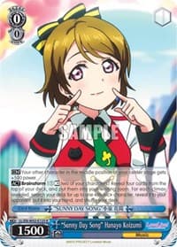 "Sunny Day Song" Hanayo Koizumi - Love Live! DX Vol.2 - Weiss Schwarz card
