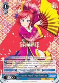 "Angelic Angel" Maki Nishikino - Love Live! DX Vol.2 - Weiss Schwarz card