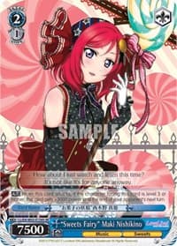 "Sweets Fairy" Maki Nishikino (SR) - Love Live! DX Vol.2 - Weiss Schwarz card