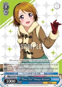 "Elven Ties" Hanayo Koizumi - Love Live! DX Vol.2 - Weiss Schwarz card