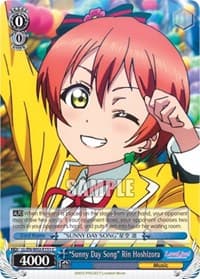 "Sunny Day Song" Rin Hoshizora - Love Live! DX Vol.2 - Weiss Schwarz card