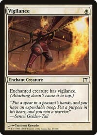 Vigilance - Champions of Kamigawa - Magic: The Gathering card