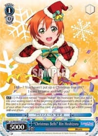 "Christmas Bells" Rin Hoshizora - Love Live! DX Vol.2 - Weiss Schwarz card