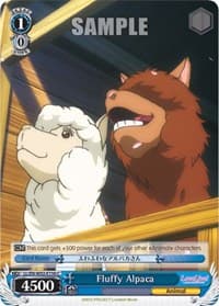 Fluffy Alpaca - Love Live! DX Vol.2 - Weiss Schwarz card
