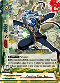 One-Eyed Ninja, Refu - Galaxy Burst - Future Card BuddyFight card