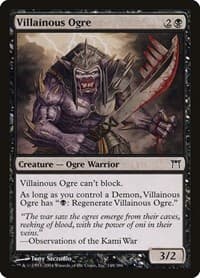 Villainous Ogre - Champions of Kamigawa - Magic: The Gathering card