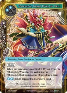 Astaroth, Great Duke of Hell - L1 Starter Deck - Malefic Ice - Force of Will card