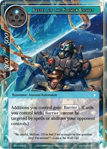 Keeper of the Frozen Casket - L1 Starter Deck - Malefic Ice - Force of Will card
