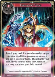 Charlatan's Tricks - L1 Starter Deck - Rage of R'lyeh - Force of Will card