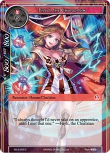 Fayli, the Charlatan - L1 Starter Deck - Rage of R'lyeh - Force of Will card