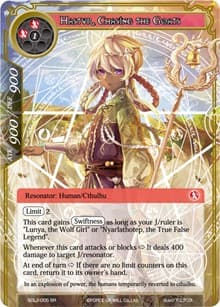 Hastur, Chasing the Goats - L1 Starter Deck - Rage of R'lyeh - Force of Will card