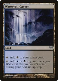 Waterveil Cavern - Champions of Kamigawa - Magic: The Gathering card