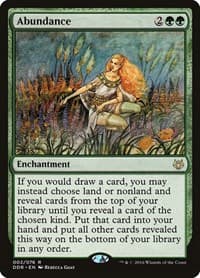 Abundance - Duel Decks: Nissa vs. Ob Nixilis - Magic: The Gathering card