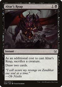Altar's Reap - Duel Decks: Nissa vs. Ob Nixilis - Magic: The Gathering card