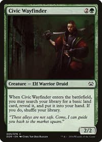 Civic Wayfinder - Duel Decks: Nissa vs. Ob Nixilis - Magic: The Gathering card