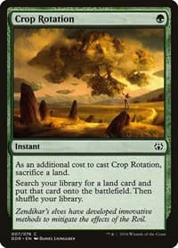 Crop Rotation - Duel Decks: Nissa vs. Ob Nixilis - Magic: The Gathering card