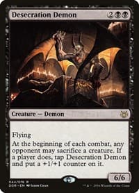 Desecration Demon - Duel Decks: Nissa vs. Ob Nixilis - Magic: The Gathering card