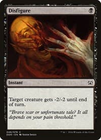 Disfigure - Duel Decks: Nissa vs. Ob Nixilis - Magic: The Gathering card