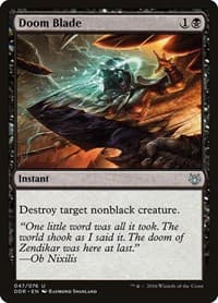 Doom Blade - Duel Decks: Nissa vs. Ob Nixilis - Magic: The Gathering card