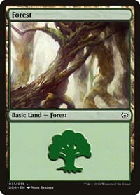 Forest (031) - Duel Decks: Nissa vs. Ob Nixilis - Magic: The Gathering card
