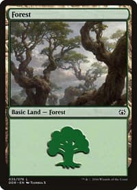 Forest (035) - Duel Decks: Nissa vs. Ob Nixilis - Magic: The Gathering card