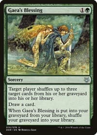 Gaea's Blessing - Duel Decks: Nissa vs. Ob Nixilis - Magic: The Gathering card