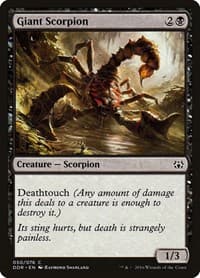 Giant Scorpion - Duel Decks: Nissa vs. Ob Nixilis - Magic: The Gathering card