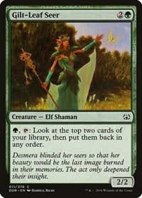 Gilt-Leaf Seer - Duel Decks: Nissa vs. Ob Nixilis - Magic: The Gathering card