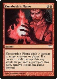 Yamabushi's Flame - Champions of Kamigawa - Magic: The Gathering card