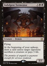 Indulgent Tormentor - Duel Decks: Nissa vs. Ob Nixilis - Magic: The Gathering card