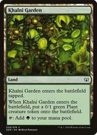 Khalni Garden - Duel Decks: Nissa vs. Ob Nixilis - Magic: The Gathering card