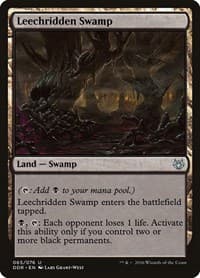 Leechridden Swamp - Duel Decks: Nissa vs. Ob Nixilis - Magic: The Gathering card